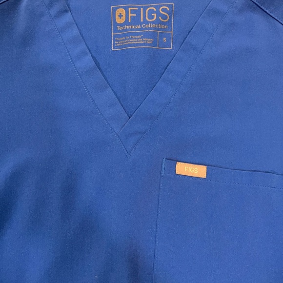 Figs Blue Scrub Set - Picture 3 of 3